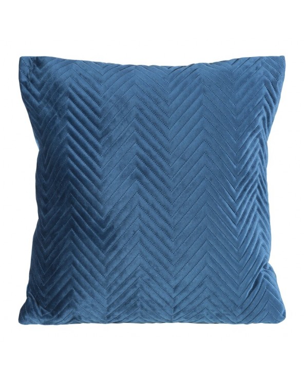 Poszewka velvet 45x45 Sofia granatowa Eurofirany 