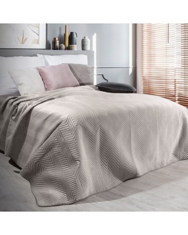 Poszewka velvet 45x45 Sofia srebrna Eurofirany 