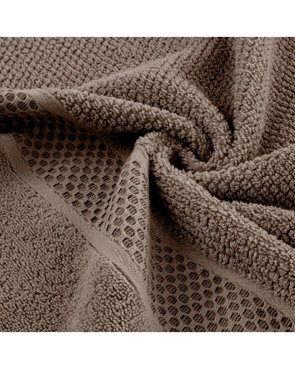 Ręcznik bawełna 70x140 Danny brązowy Eurofirany 