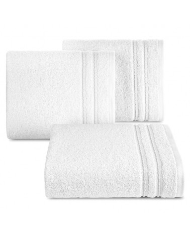 Ręcznik bawełna 50x90 Emina biały Eurofirany 