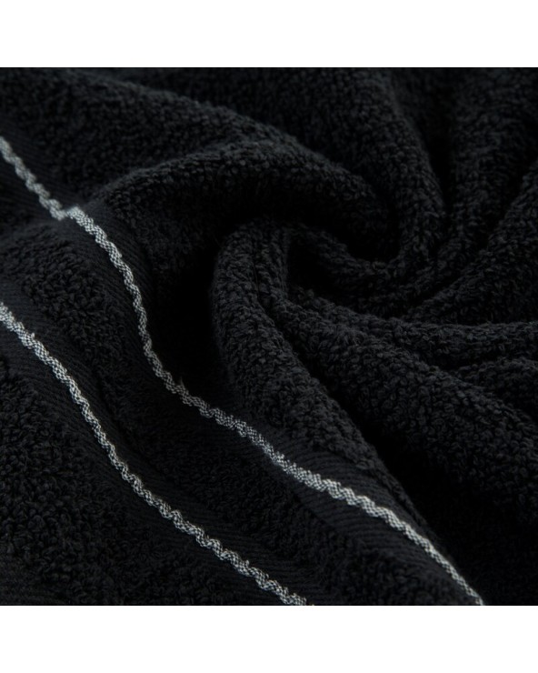 Ręcznik bawełna 30x50 Emina czarny Eurofirany 