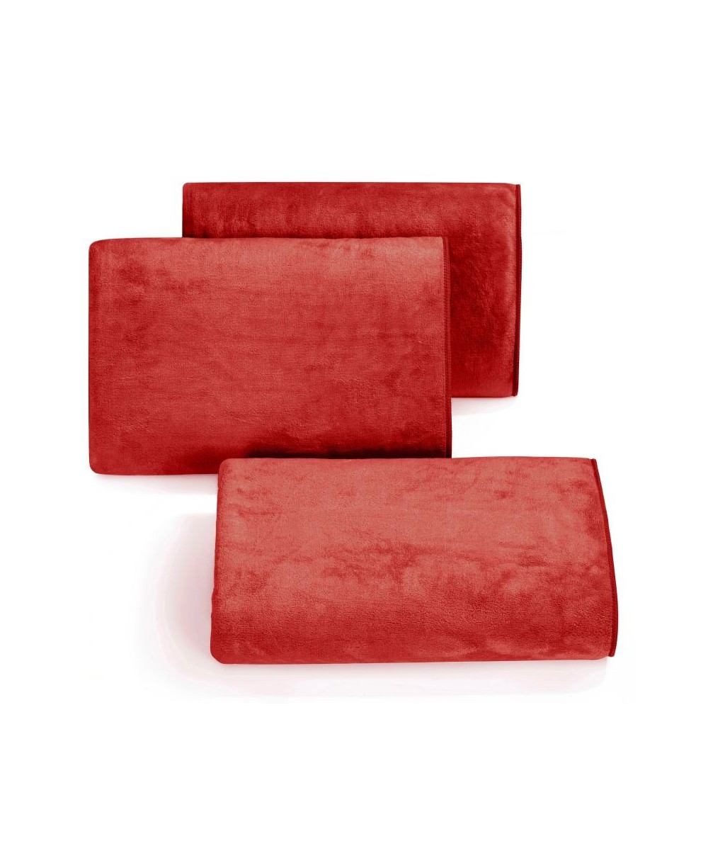 Ręcznik mikrofibra Amy 70x140 czerwony