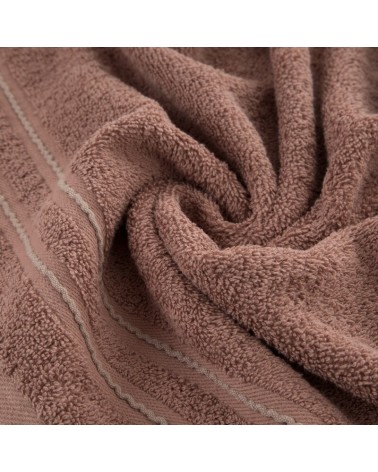 Ręcznik bawełna 30x50 Emina ceglasty Eurofirany 