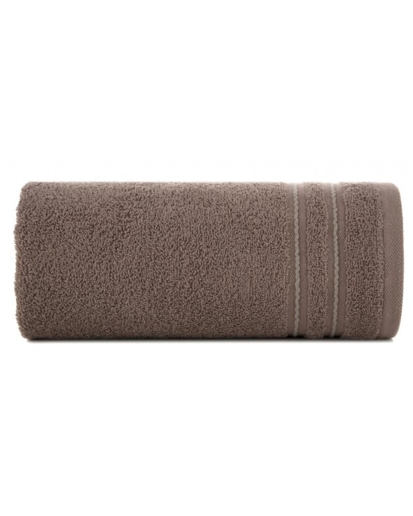 Ręcznik bawełna 30x50 Emina brązowy Eurofirany 