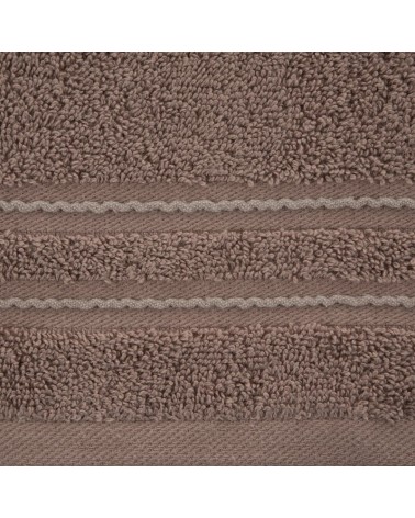 Ręcznik bawełna 30x50 Emina brązowy Eurofirany 