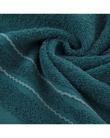 Ręcznik bawełna 30x50 Emina turkusowy Eurofirany 
