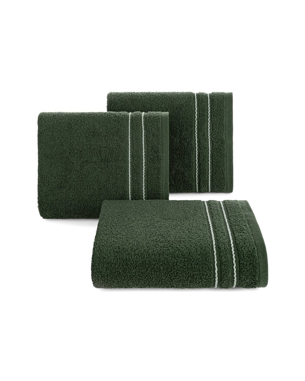 Ręcznik bawełna 50x90 Emina zielony Eurofirany 