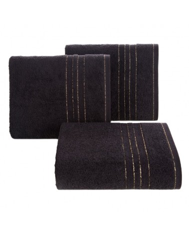 Ręcznik bawełna 30x50 Gala czarny Eurofirany 