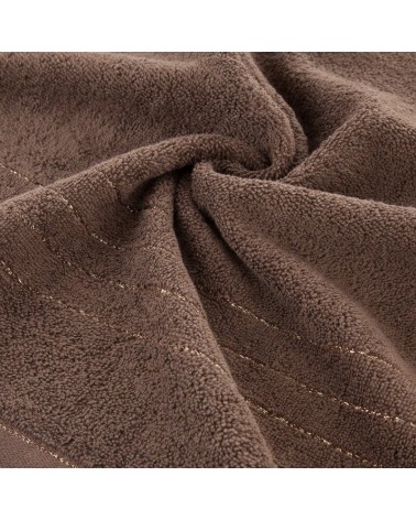 Ręcznik bawełna 50x90 Gala ciemnobrązowy Eurofirany 