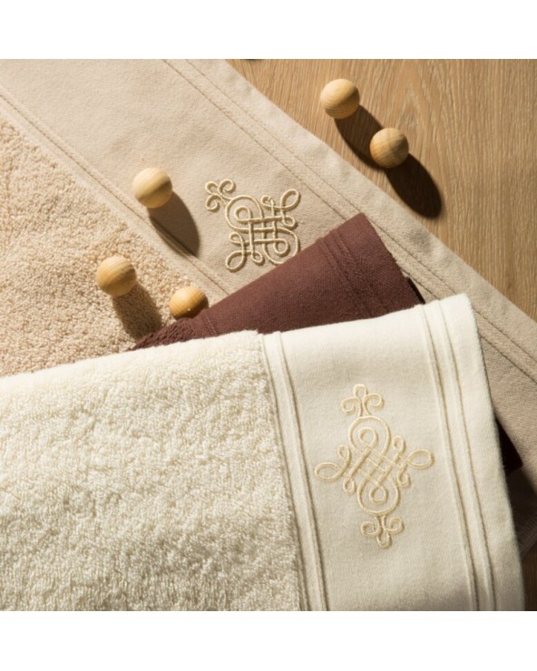 Ręcznik bawełna 50x90 Klas 2 kremowy Eurofirany 