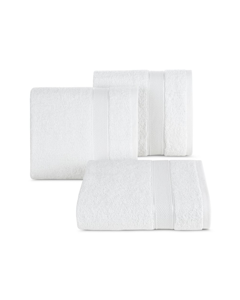 Ręcznik bawełna 50x90 Liana biały Eurofirany 