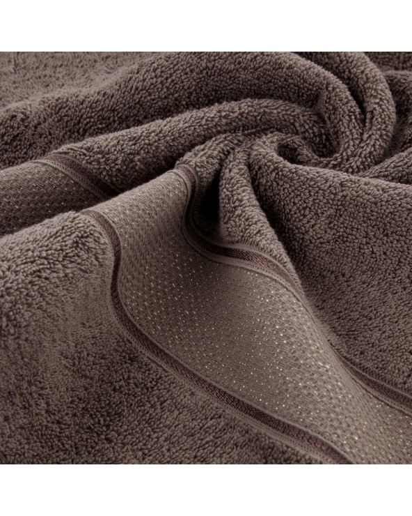 Ręcznik bawełna 50x90 Liana jasnobrązowy Eurofirany 