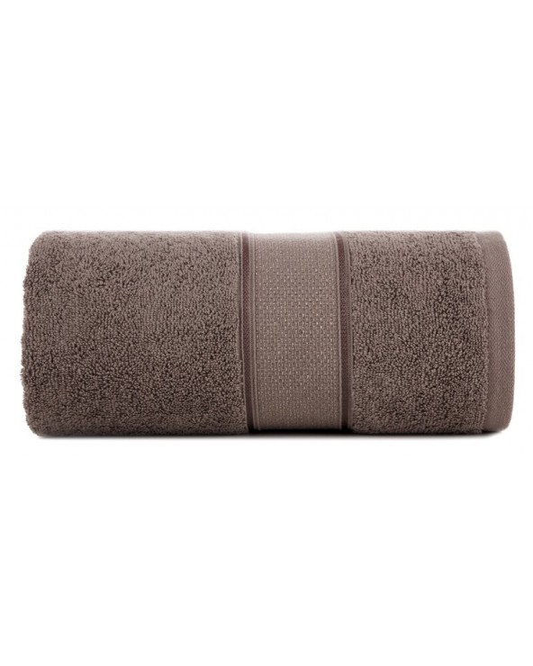 Ręcznik bawełna 70x140 Liana jasnobrązowy Eurofirany 