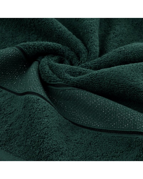 Ręcznik bawełna 50x90 Liana ciemnozielony Eurofirany 