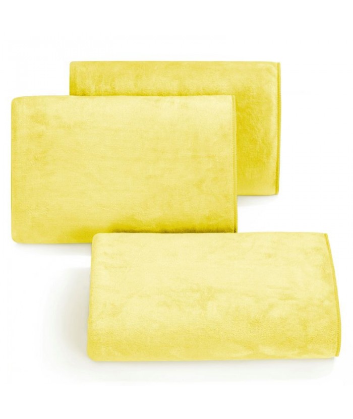 Ręcznik mikrofibra Amy 70x140 żółty