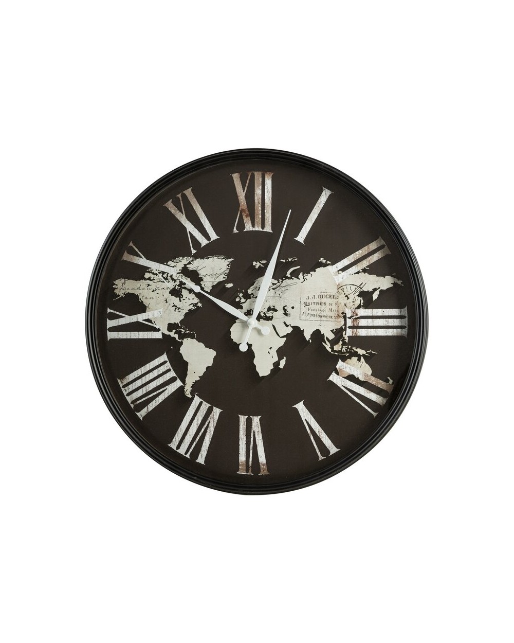 Zegar ścienny 60x6x60 62 czarny/kremowy Eurofirany