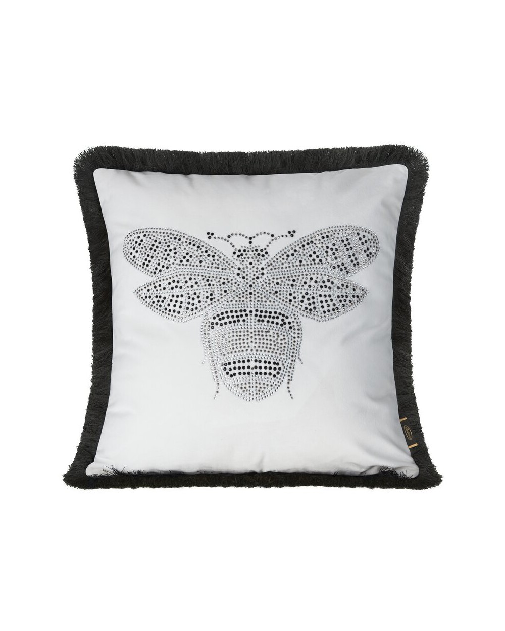 Poszewka velvet 45x45 Blink biała Eurofirany 