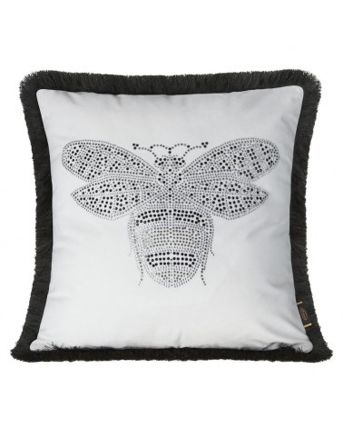 Poszewka velvet 45x45 Blink biała Eurofirany 
