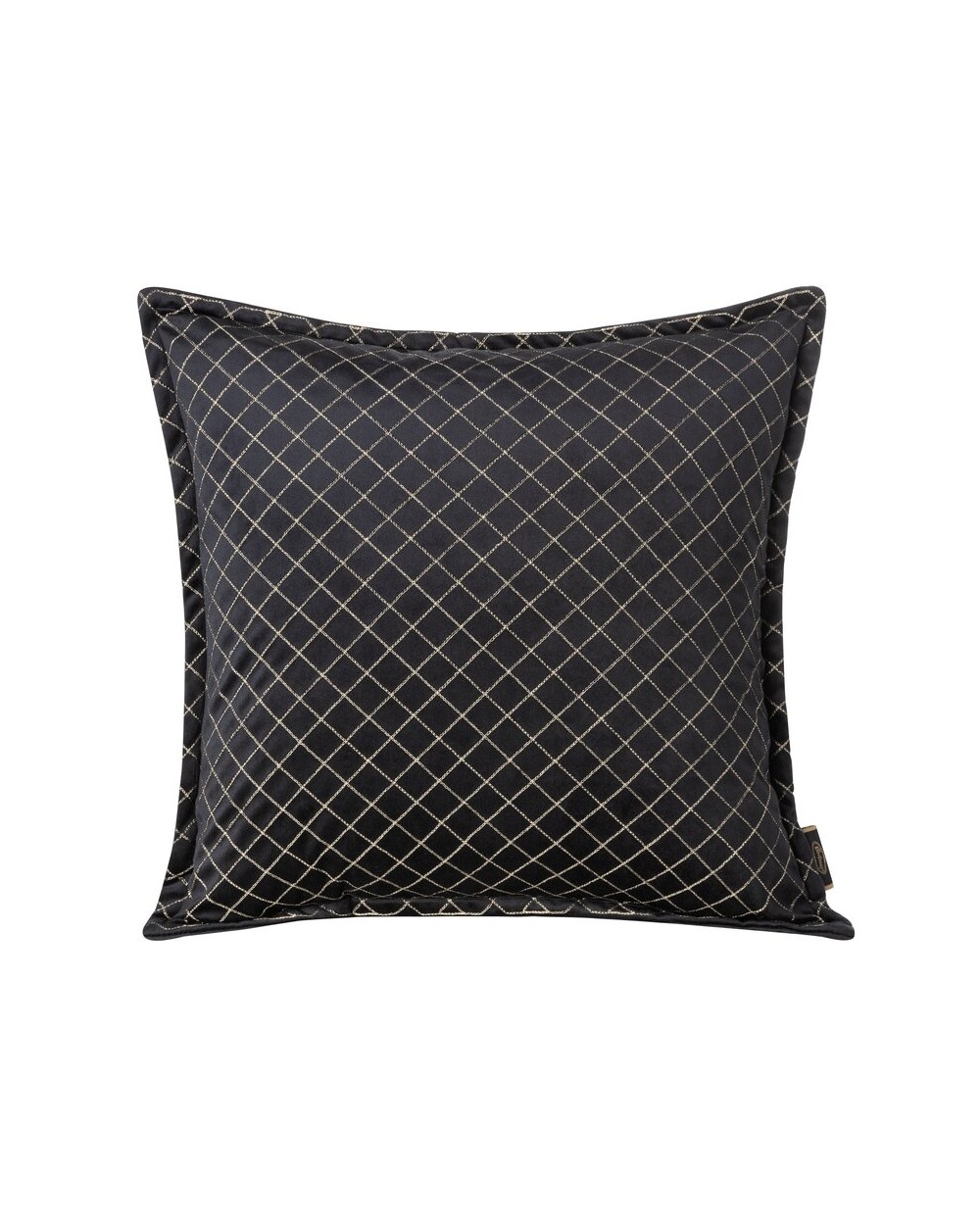 Poszewka velvet 45x45 Kim czarna Eurofirany 