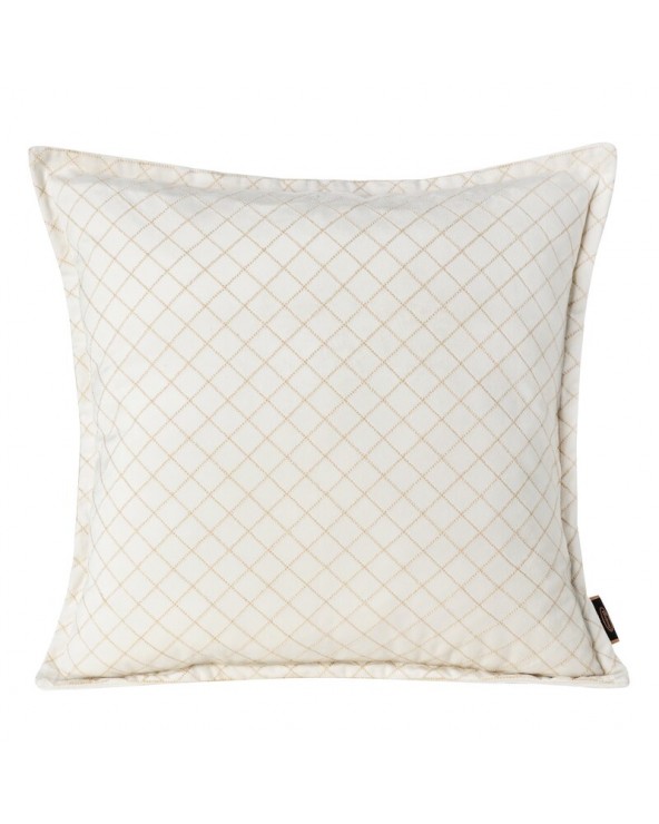 Poszewka velvet 45x45 Kim kremowa Eurofirany 