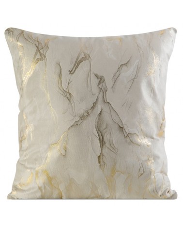 Poszewka velvet 45x45 Melody kremowa Eurofirany 