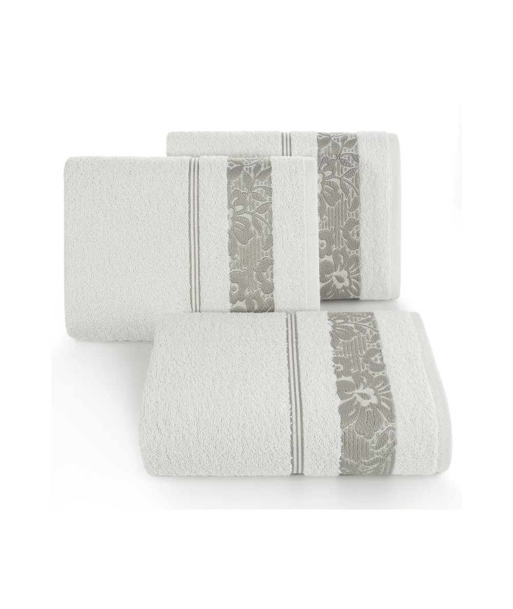 Ręcznik bawełna Sylwia 70x140 kremowy