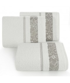 Ręcznik bawełna Sylwia 70x140 kremowy
