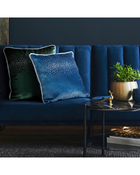 Poszewka velvet 45x45 Royal ciemnozielona Eurofirany 