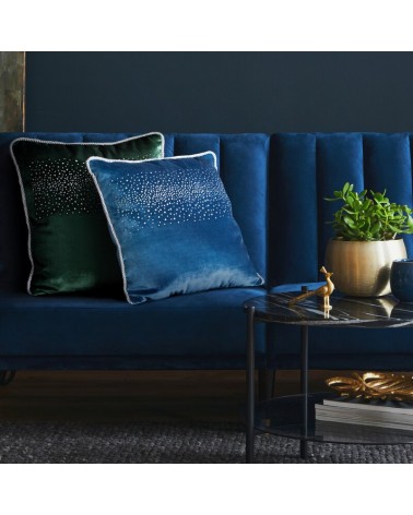 Poszewka velvet 45x45 Royal ciemnozielona Eurofirany 