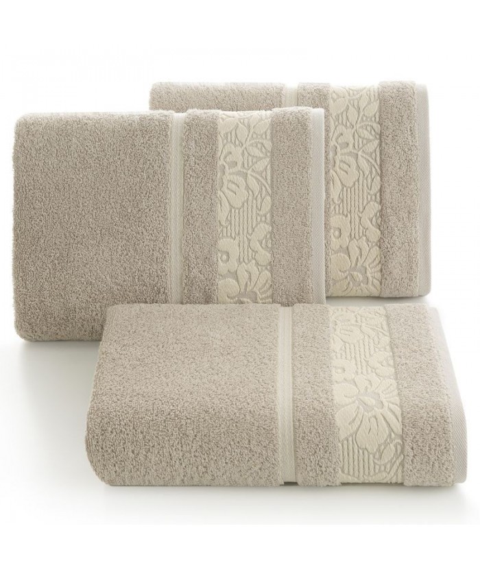 Ręcznik bawełna Sylwia 70x140 beżowy