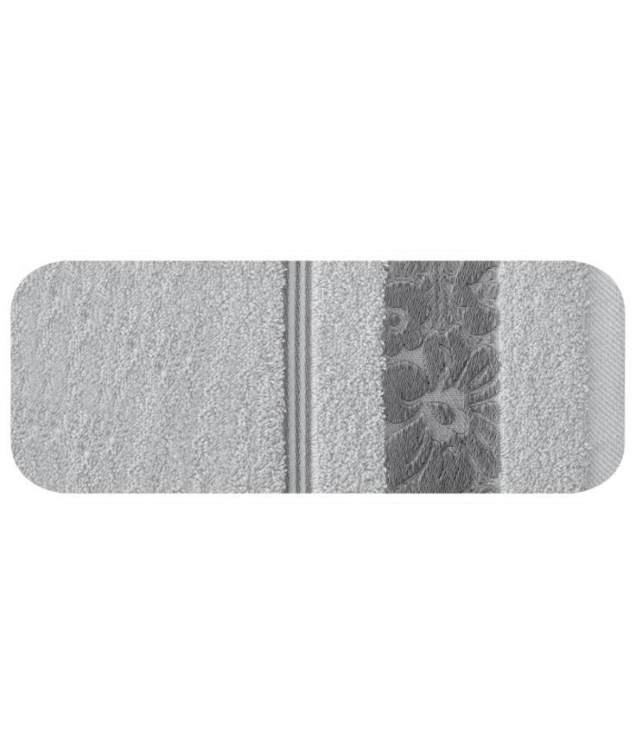 Ręcznik bawełna Sylwia 50x90 srebrny