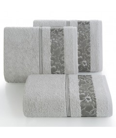 Ręcznik bawełna Sylwia 70x140 srebrny