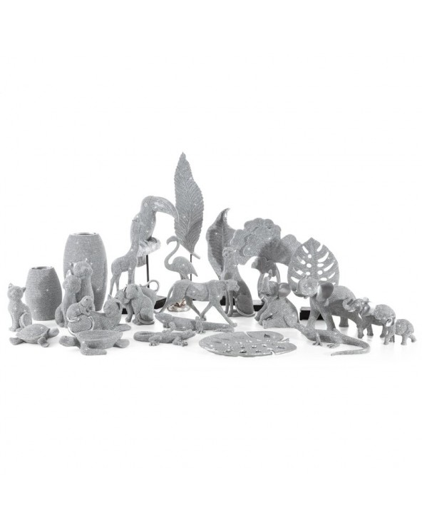 Figurka dekoracyjna 20x9x6cm Eldo 1/22 srebrna Eurofirany 