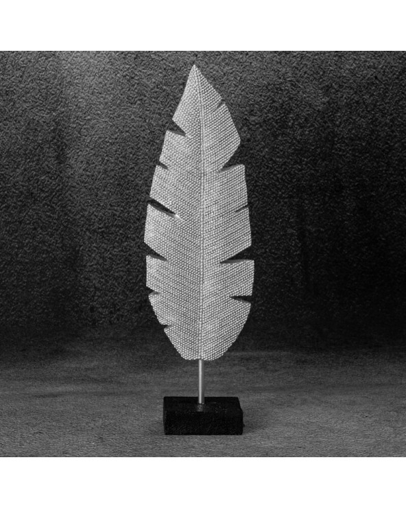 Figurka dekoracyjna 10x5x35cm Eldo 1/28 srebrna Eurofirany 