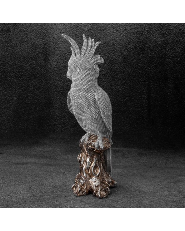 Figurka dekoracyjna 12x11x32cm Eldo 1/30 srebrna Eurofirany 