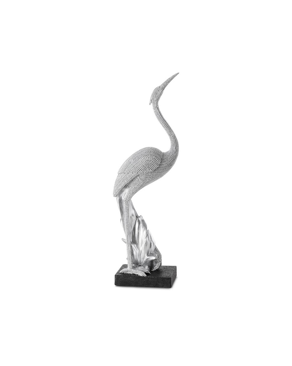 Figurka dekoracyjna 11x6x34cm Eldo 1/31 srebrna Eurofirany 