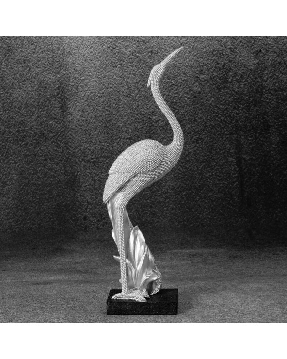Figurka dekoracyjna 11x6x34cm Eldo 1/31 srebrna Eurofirany 