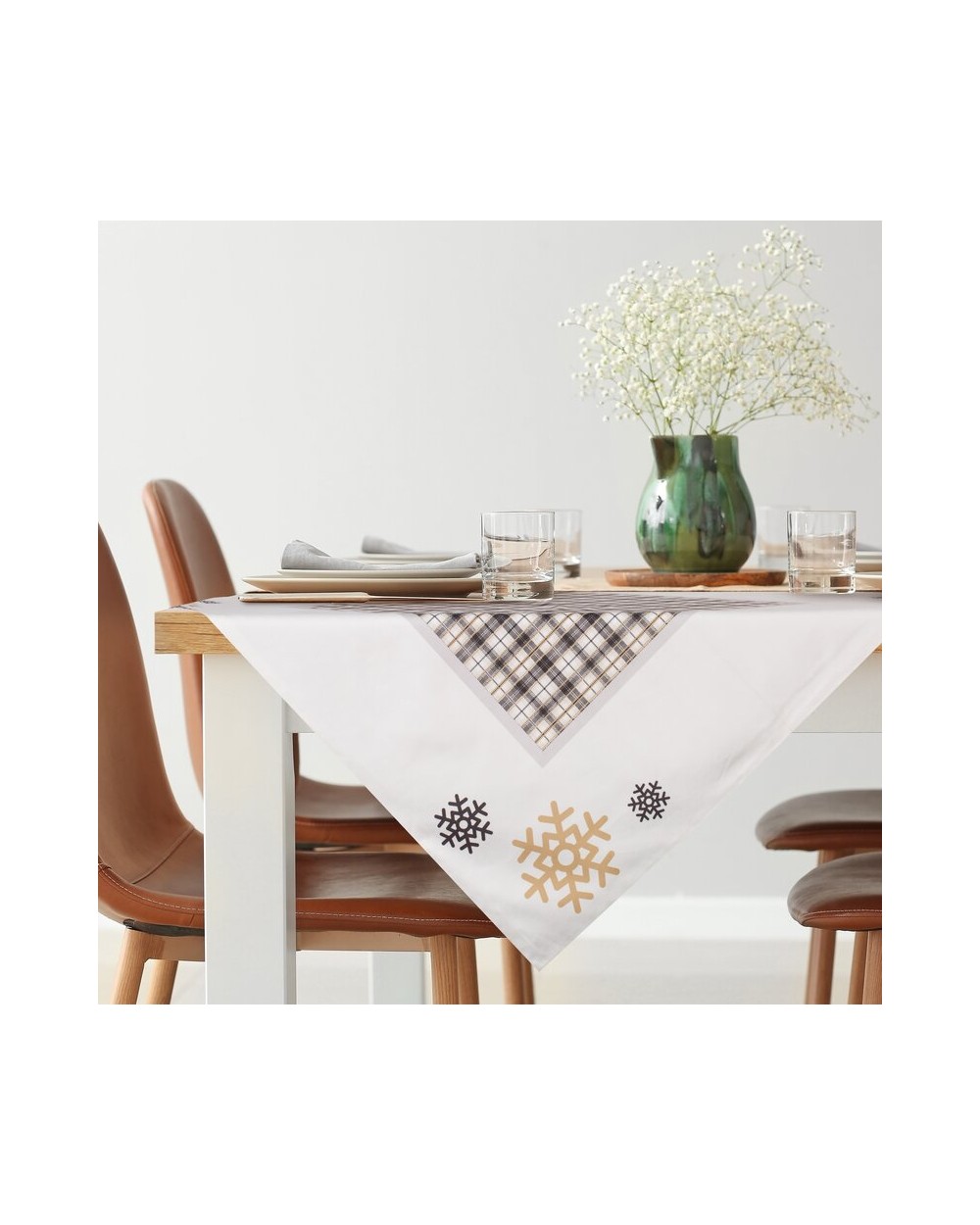 Obrus 85x85 Angel biały Eurofirany 