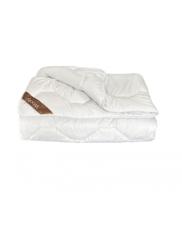 Kołdra 200x220 wełniana Woolly zimowa Poldaun