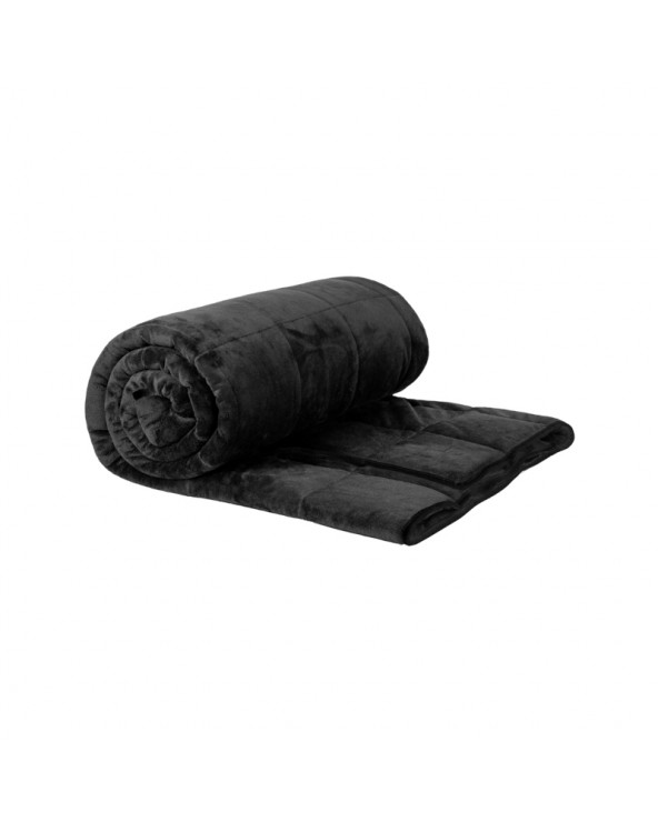 Kołdra obciążeniowa 135x200 7kg Gravity Wrap Ninja Plush Black