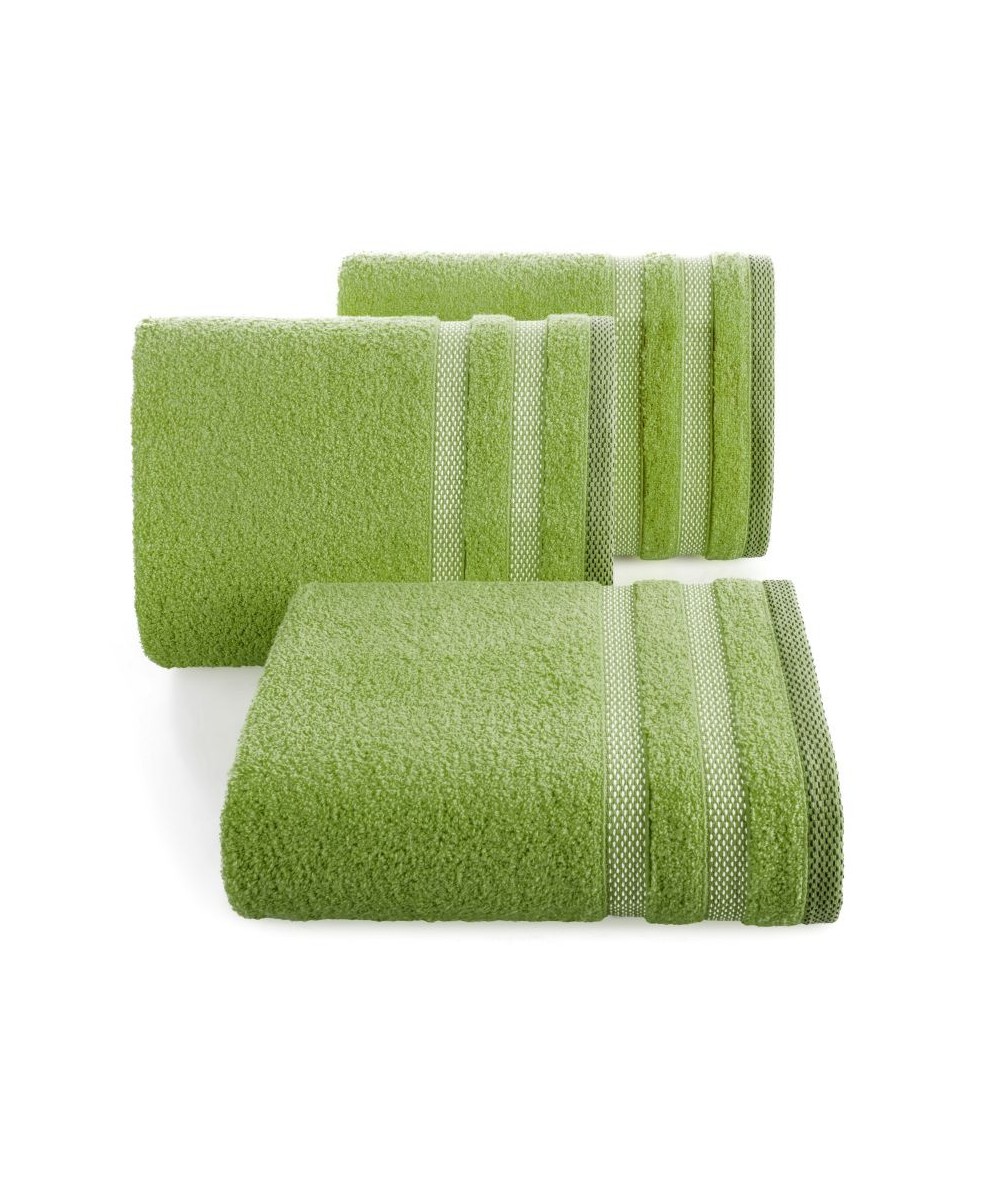 Ręcznik bawełna Riki 70x140 oliwkowy
