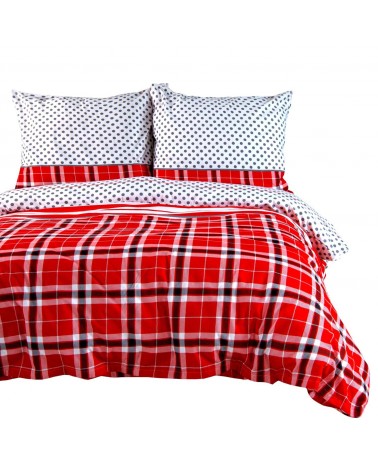 Pościel flanela bawełniana 160x200 + 2x70x80 31499/2 Darymex
