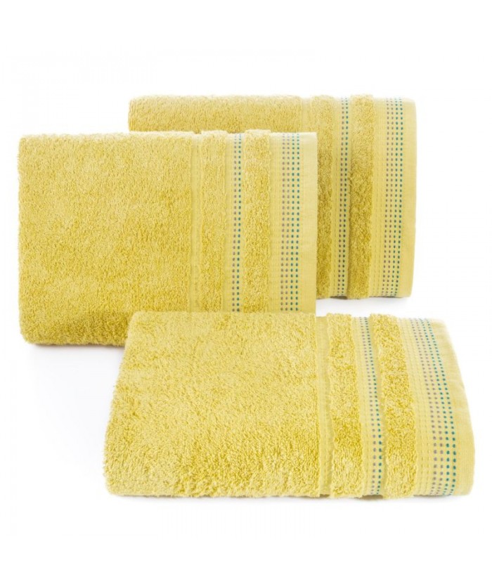 Ręcznik bawełna Pola 50x90 musztardowy