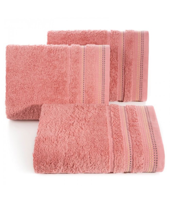 Ręcznik bawełna Pola 30x50 koralowy