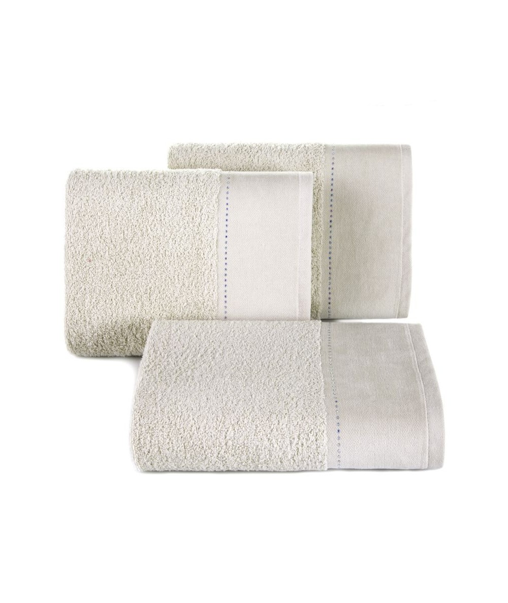 Ręcznik bawełna Karina 70x140 beżowy