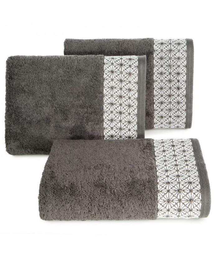 Ręcznik bawełna Brenda 70x140 stalowy