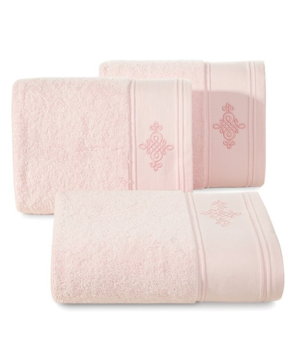 Ręcznik bawełna 50x90 Klas2 różowy Eurofirany 