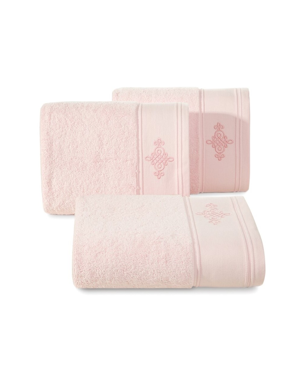 Ręcznik bawełna 50x90 Klas2 różowy Eurofirany 