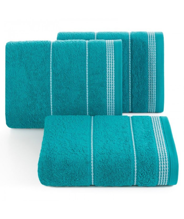 Ręcznik bawełna Mira 50x90 turkusowy