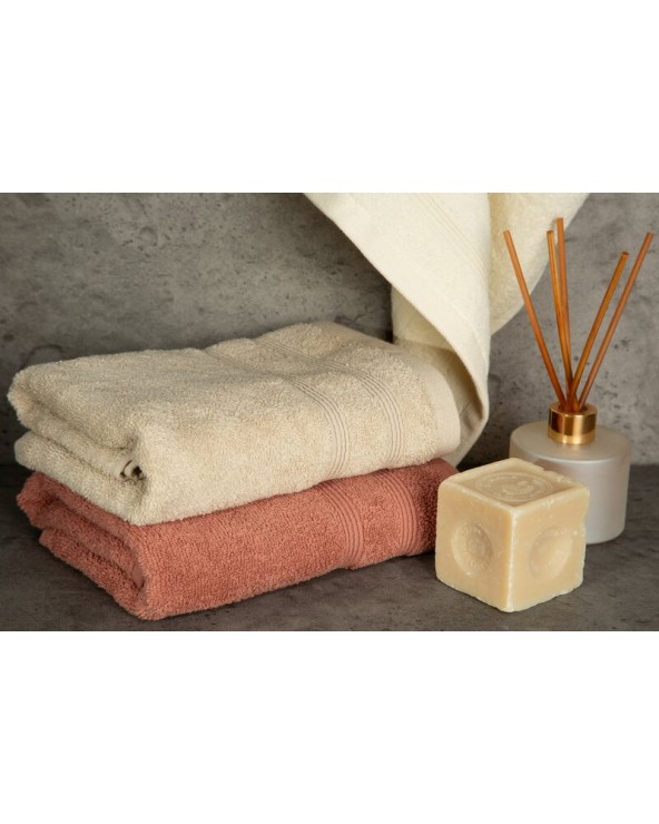 Ręcznik bawełna 70x140 Aline ceglasty Eurofirany 